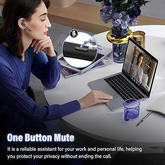 Handsfree Bluetooth Techsuit G9 TalkZen, A2DP, Sort