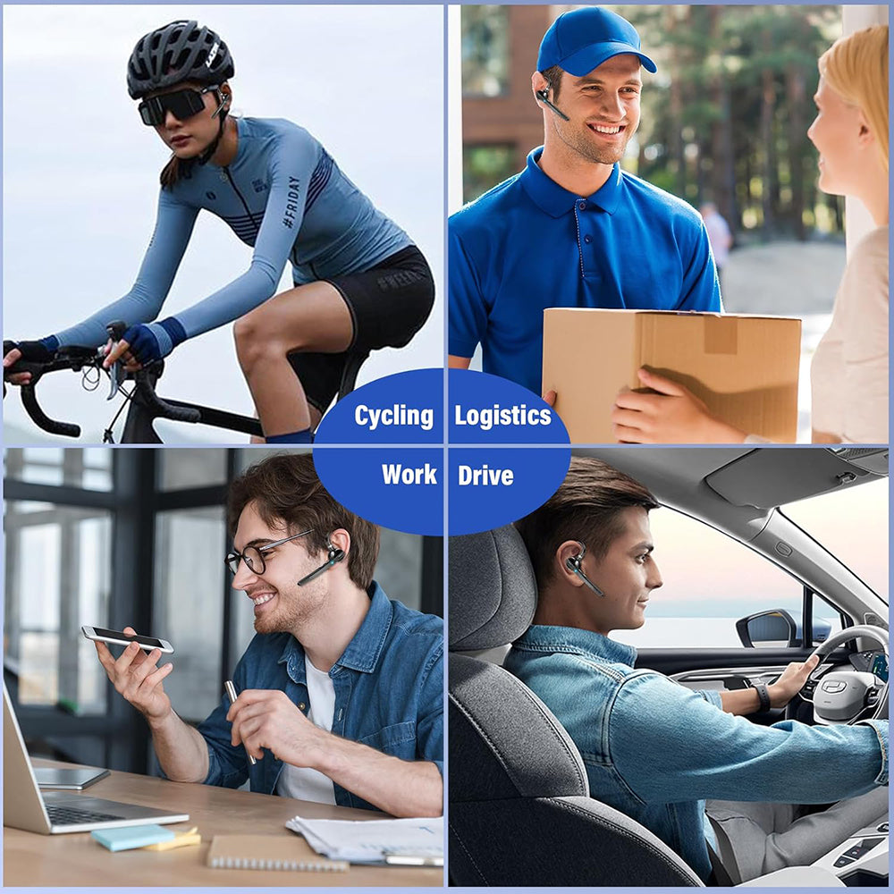 Handsfree Bluetooth Techsuit G9 TalkZen, A2DP, Sort