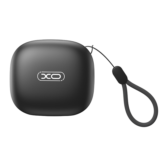 Handsfree Bluetooth XO Design G53, TWS, ANC, Sort