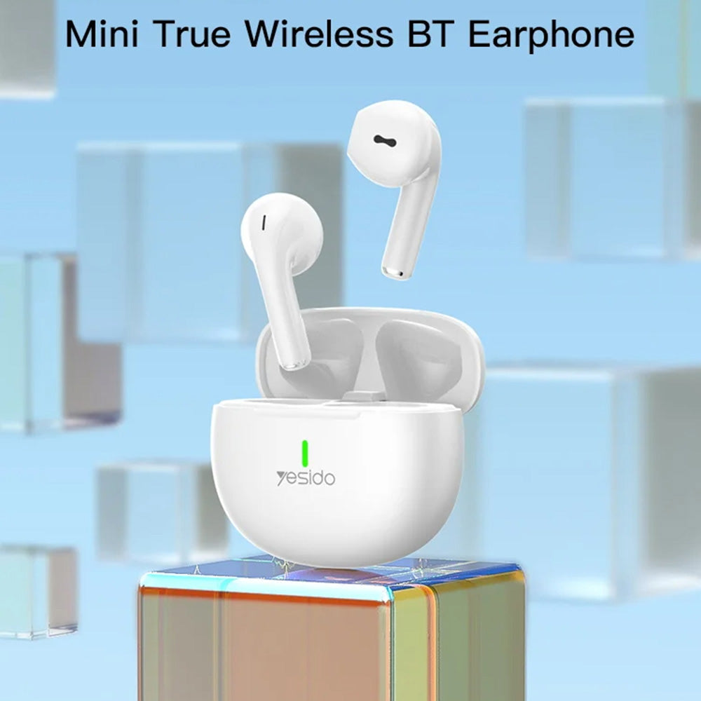 Handsfree Bluetooth Yesido TWS18, TWS, Hvid