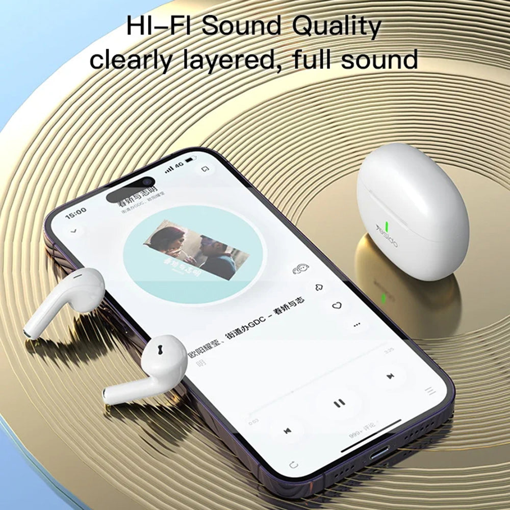 Handsfree Bluetooth Yesido TWS18, TWS, Hvid