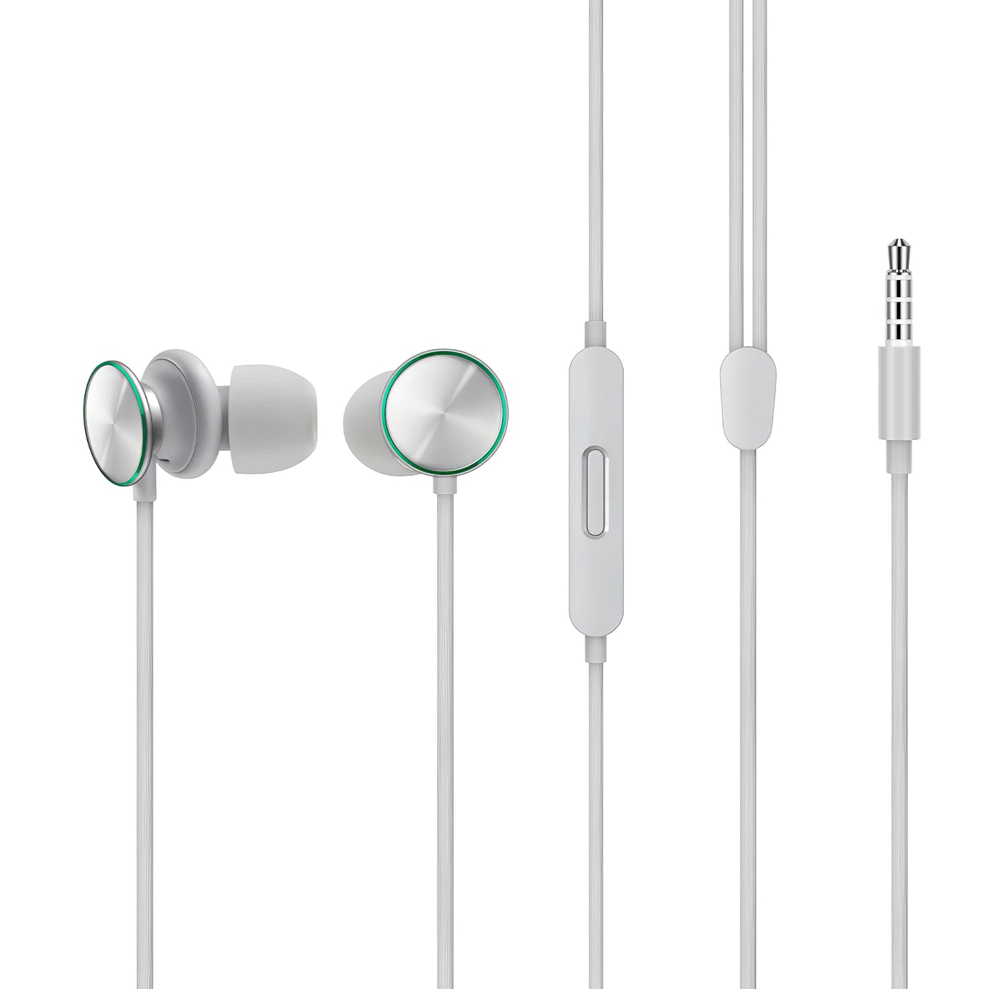 Handsfree 3,5 mm Oppo MH151, Grå