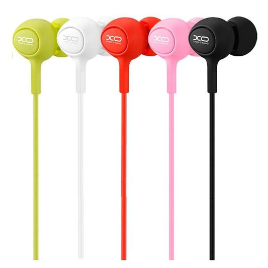 Handsfree 3.5mm XO Design S-6 Candy, Hvid