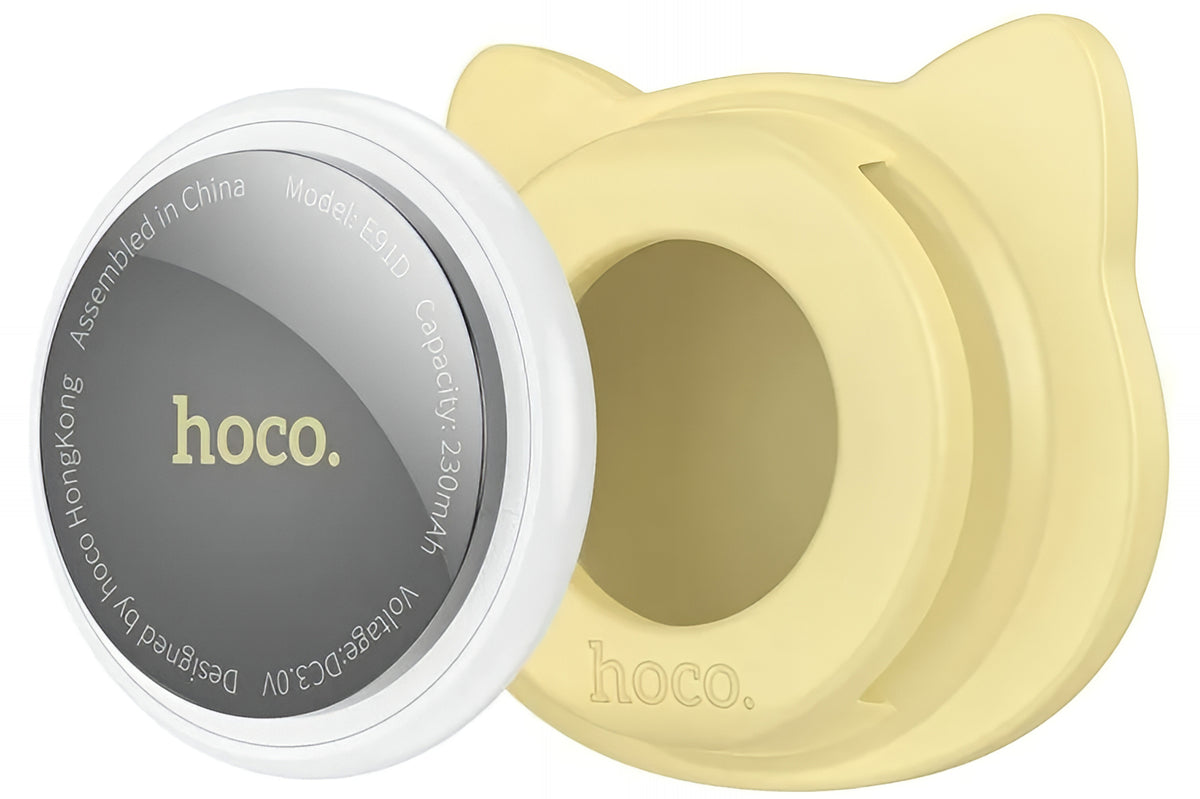 HOCO SmartTag E91D Cat til iOS-serien, Beige