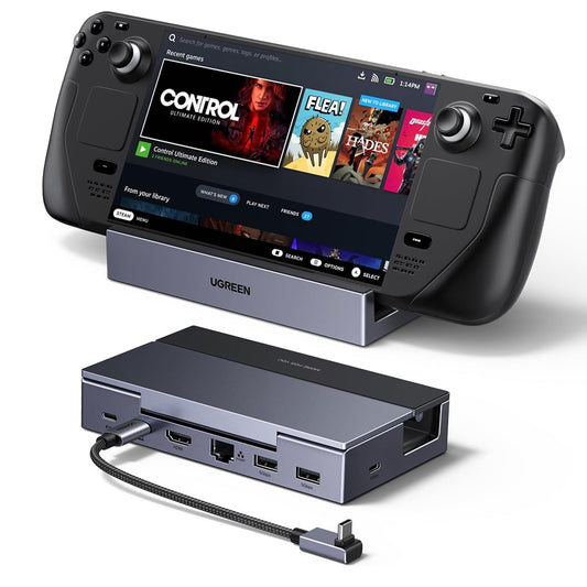 UGREEN 75126 Hub-støtte til bærbar konsol, Grå