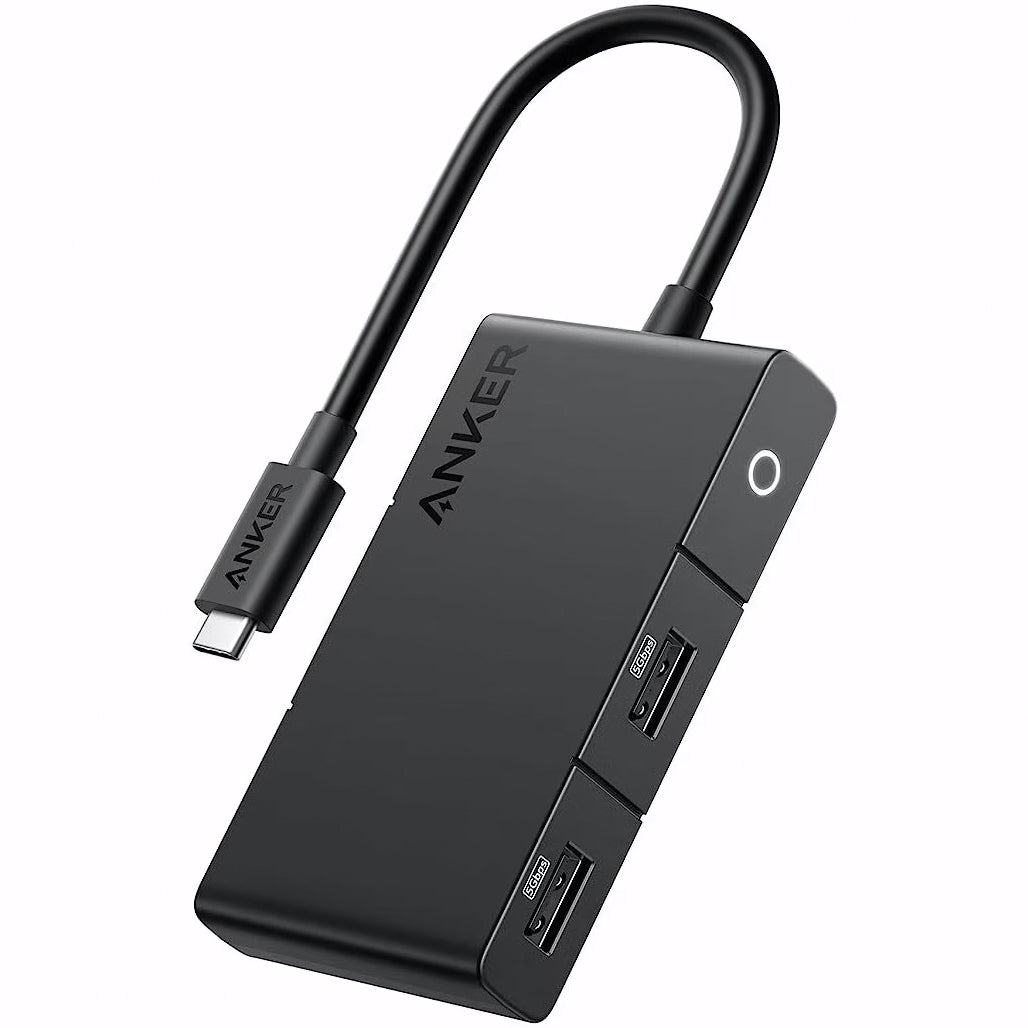 USB-C Hub Anker 332, 2 x USB-A - 2 x USB-C - 1 x HDMI, Sort A8356G11