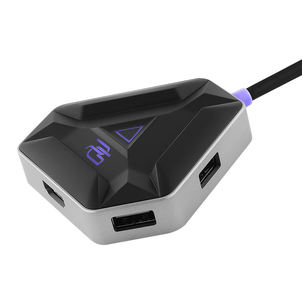 Hub USB-C Proove Spectre, 5in1, Grå HBPG10221205