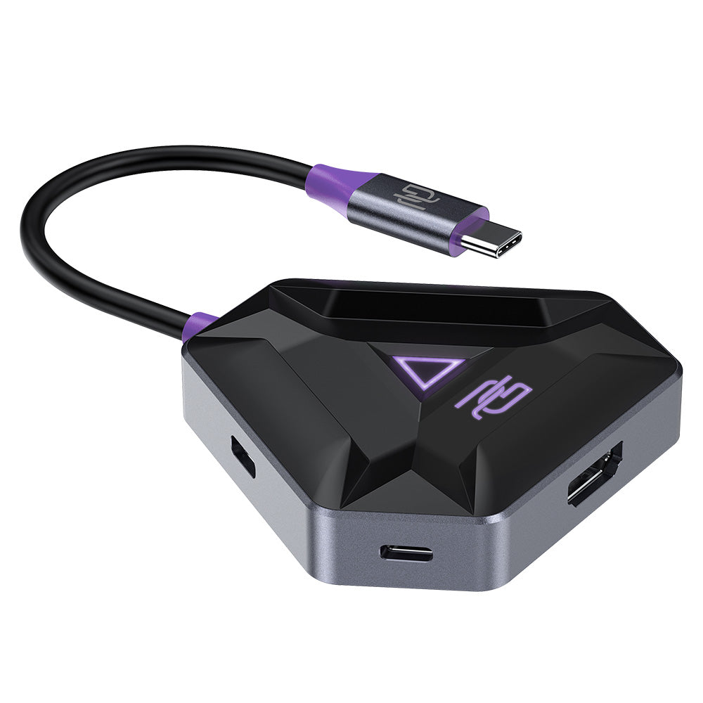 Hub USB-C Proove Spectre, 5in1, Grå HBPG10221205