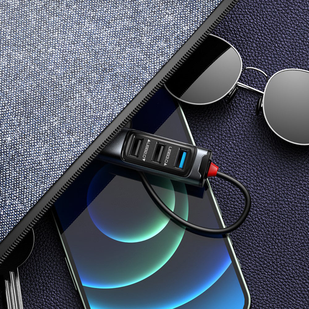 USB-C Hub Yesido HB23, 5i1, Grå