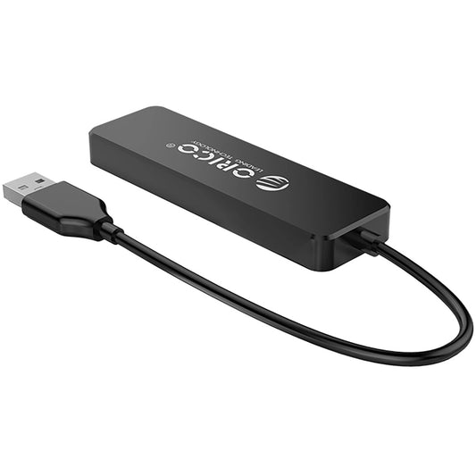USB-hub Orico FL01, 4 x USB-A, Sort
