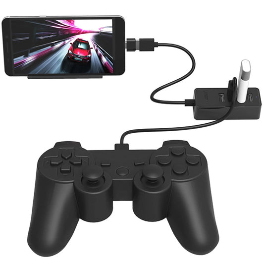 USB-hub Orico W5P-U2-100, 4 x USB-A, 1m, Sort