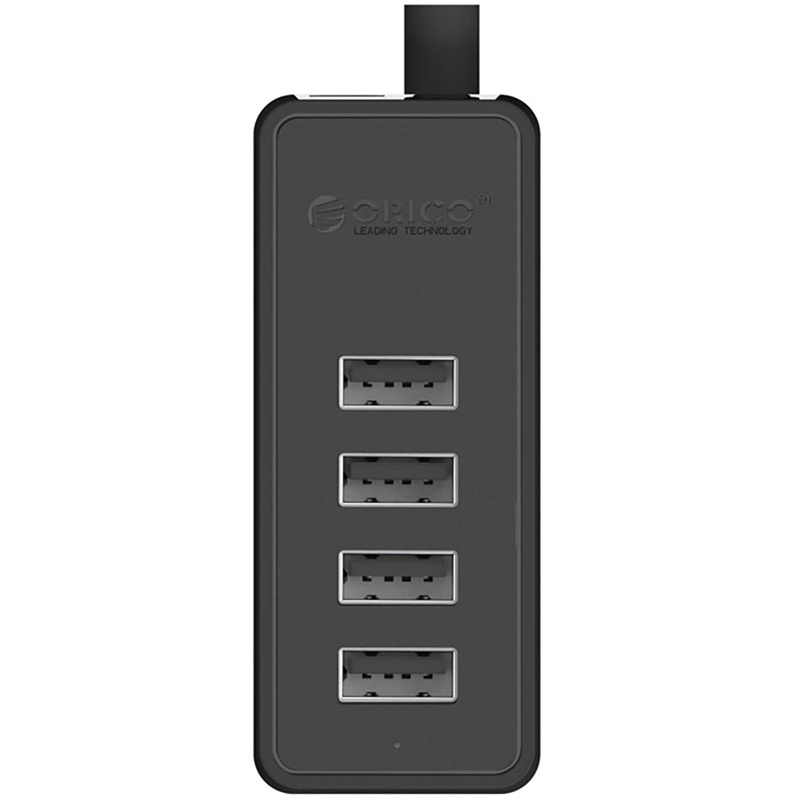 USB-hub Orico W5P-U2-100, 4 x USB-A, 1m, Sort