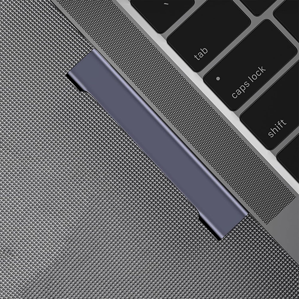 USB-hub Techsuit H14 ZenithDock, 4-i-1, Grå