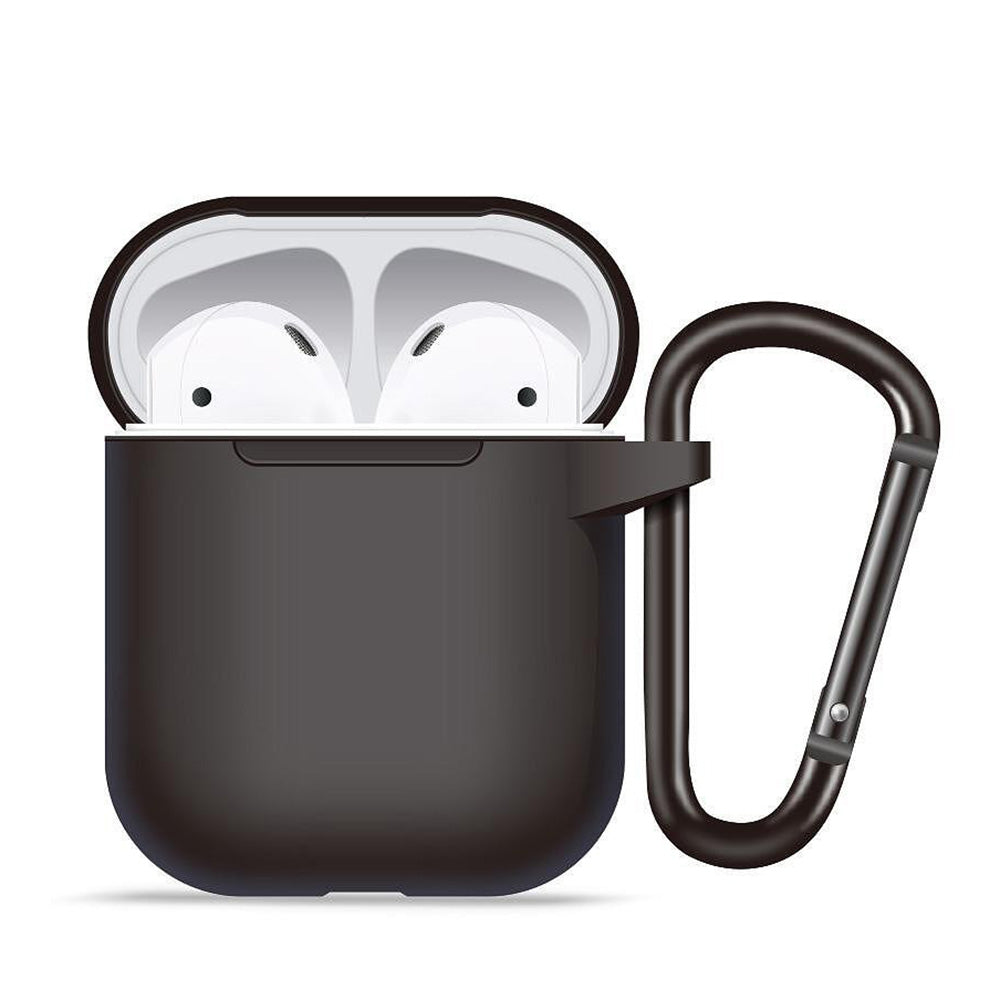 Blueo Liquid-etui til Apple AirPods Gen 1, Sort