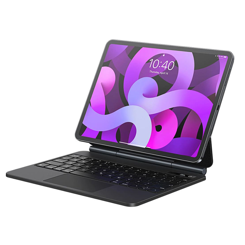 Tastaturcover til Apple iPad Pro 12.9 (2022) / Pro 12.9 (2021) / Pro 12.9 (2020) / Pro 12.9 (2018), Baseus, Brilliance, Grå