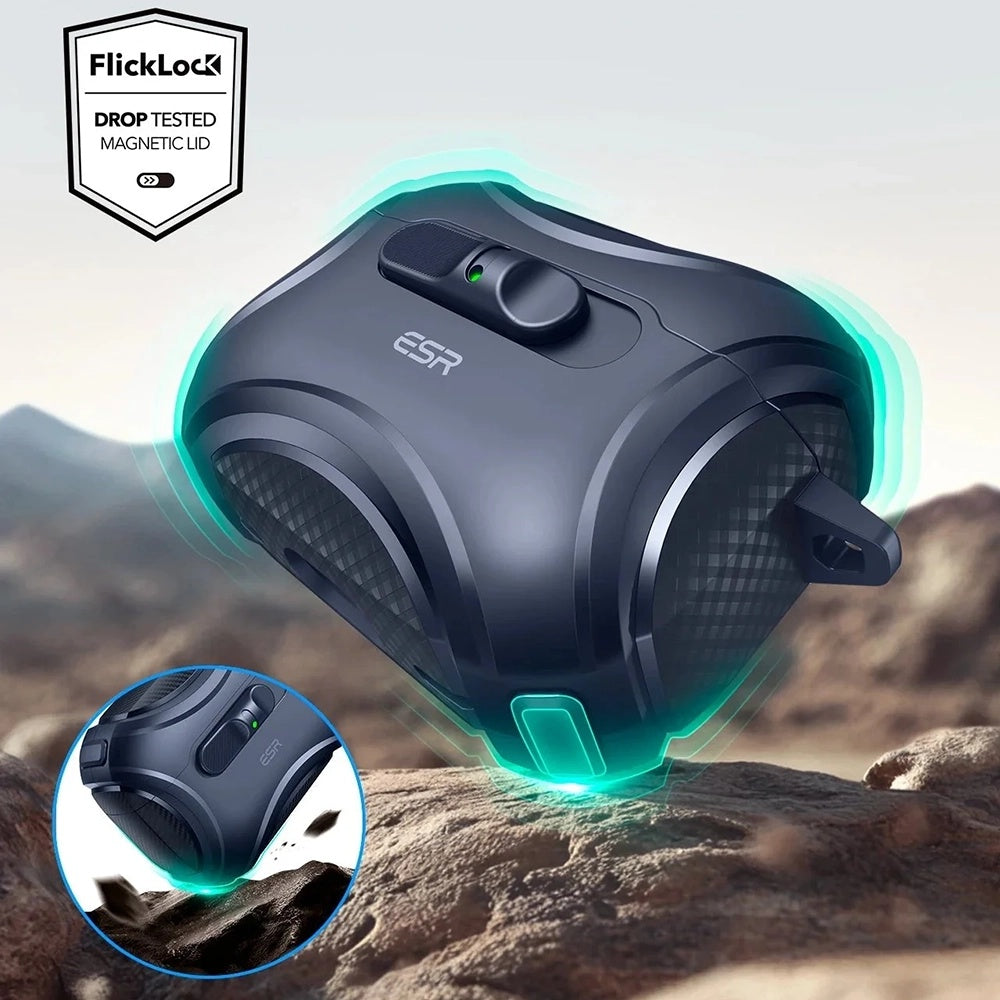 ESR Cyber FlickLock cover til Apple AirPods Pro 3, Blå