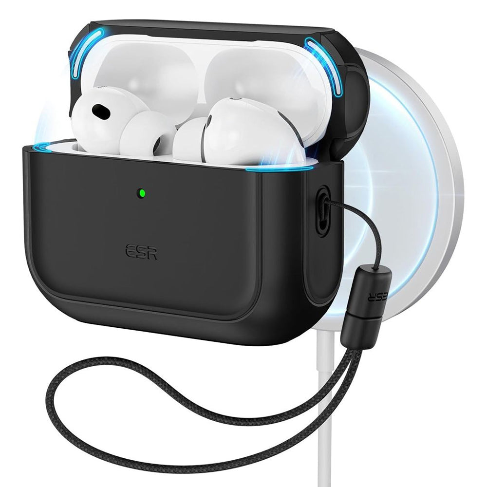 ESR Orbit Hybrid cover til Apple Airpods Pro 3, Sort, Genforseglet