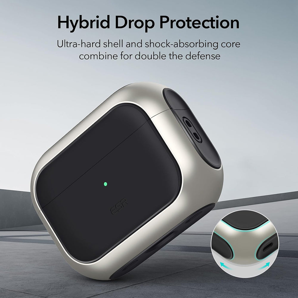 ESR Orbit Hybrid Case for Apple AirPods 4, Purple
