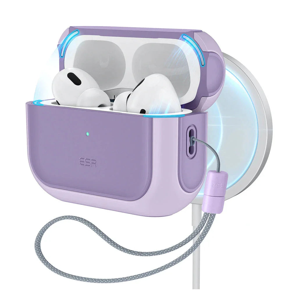 ESR Orbit Hybrid cover til Apple AirPods Pro 3, Lilla