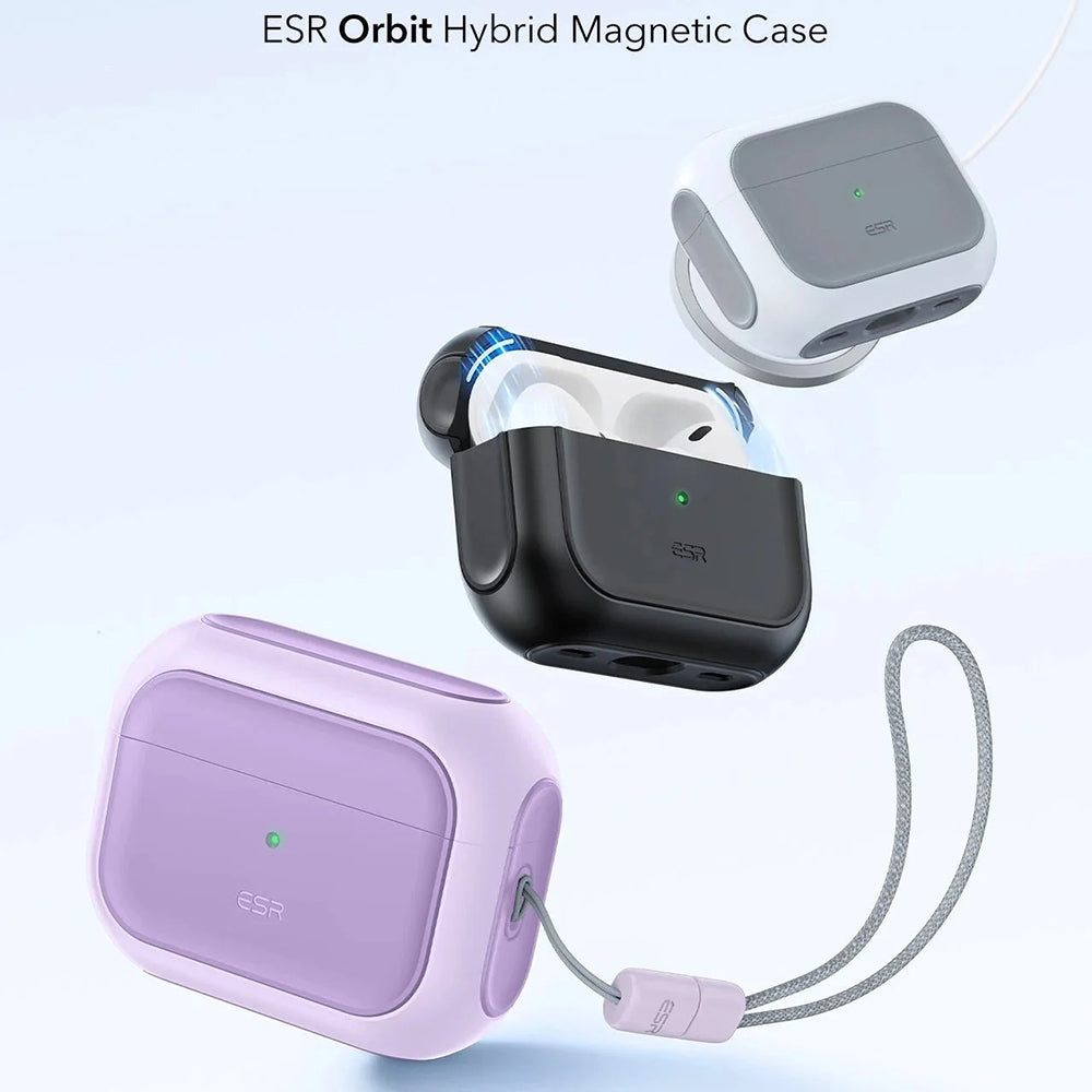 ESR Orbit Hybrid cover til Apple AirPods Pro 3, Lilla