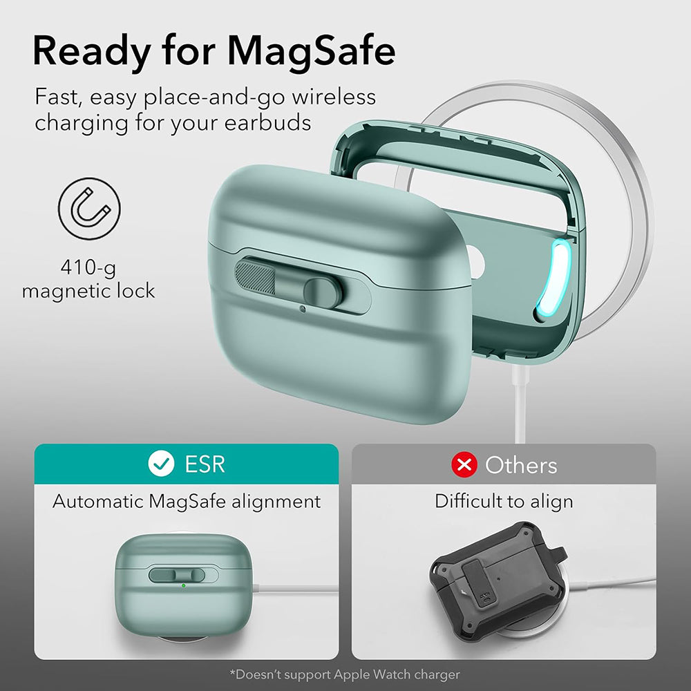 ESR Pulse etui til Apple AirPods 4, Blå