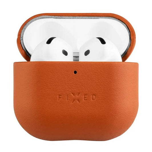 Etui Fixed PodsLeather til Apple AirPods 4, Brun