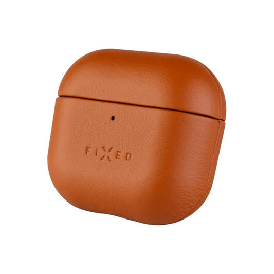 Etui Fixed PodsLeather til Apple AirPods 4, Brun