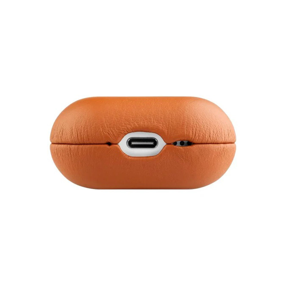 Etui Fixed PodsLeather til Apple AirPods 4, Brun
