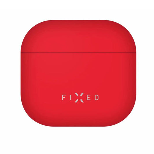 Fixed Silky etui til Apple AirPods 4, Rød