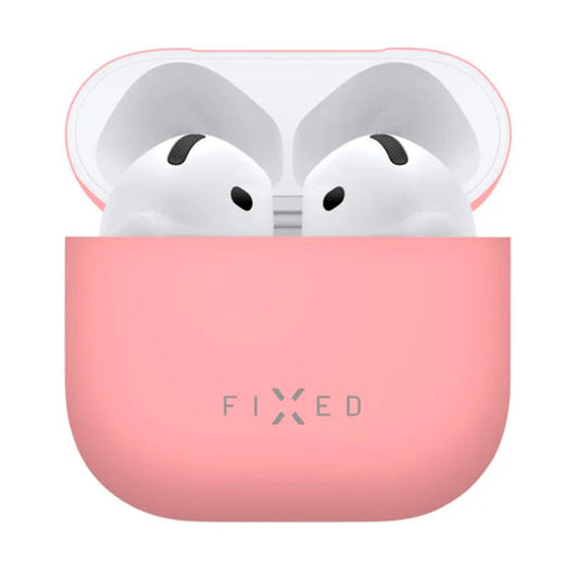 Fixed Silky etui til Apple AirPods 4, Pink