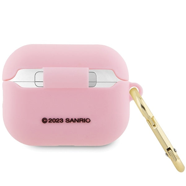Hello Kitty 3D Kitty Head etui til Apple AirPods Pro 2, Pink