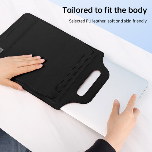 OEM Laptop Sleeve 13 tommer, multifunktionel, sort