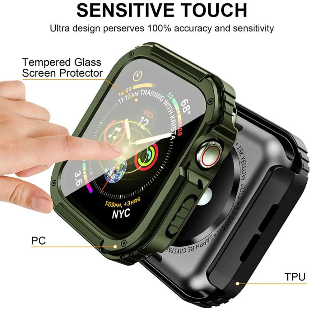 Lito Armor 360 Case for Apple Watch 42mm Series, Green