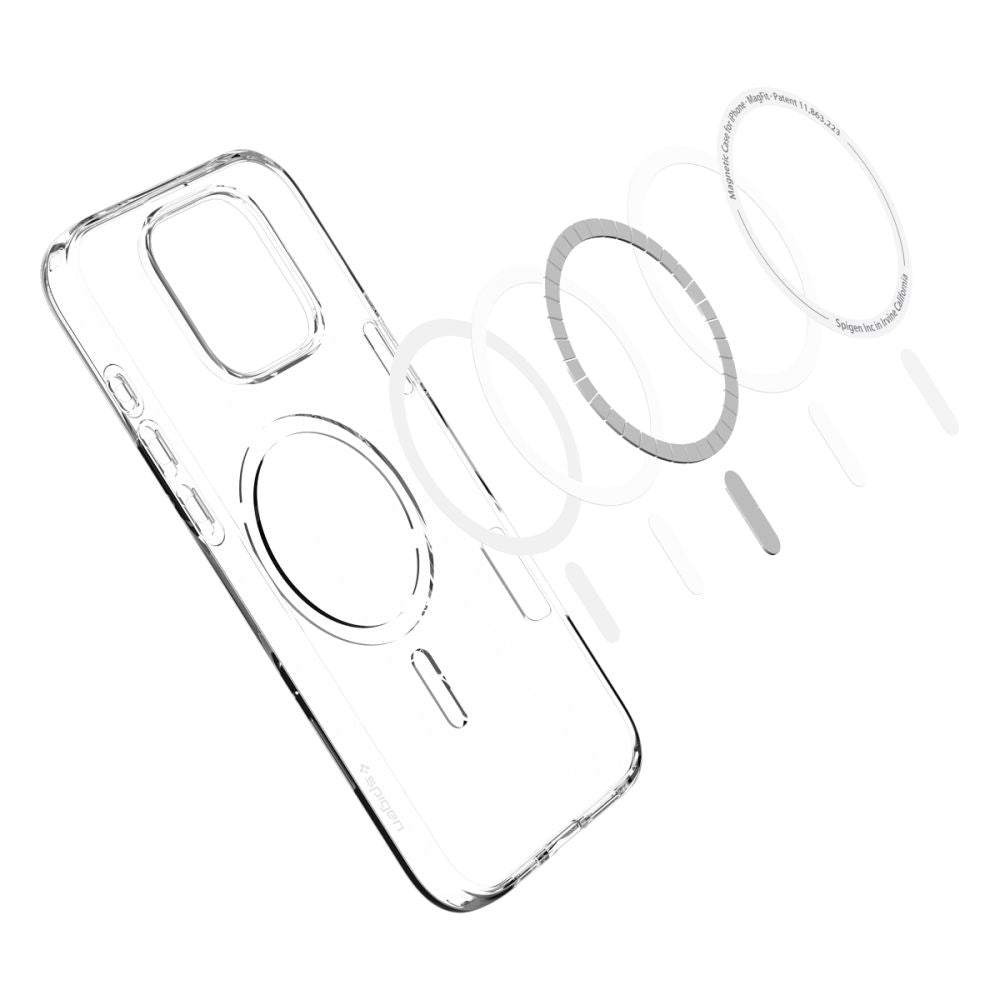 MagSafe-etui til Apple iPhone 16 Pro Max, Spigen, flydende krystal, gennemsigtig ACS08387
