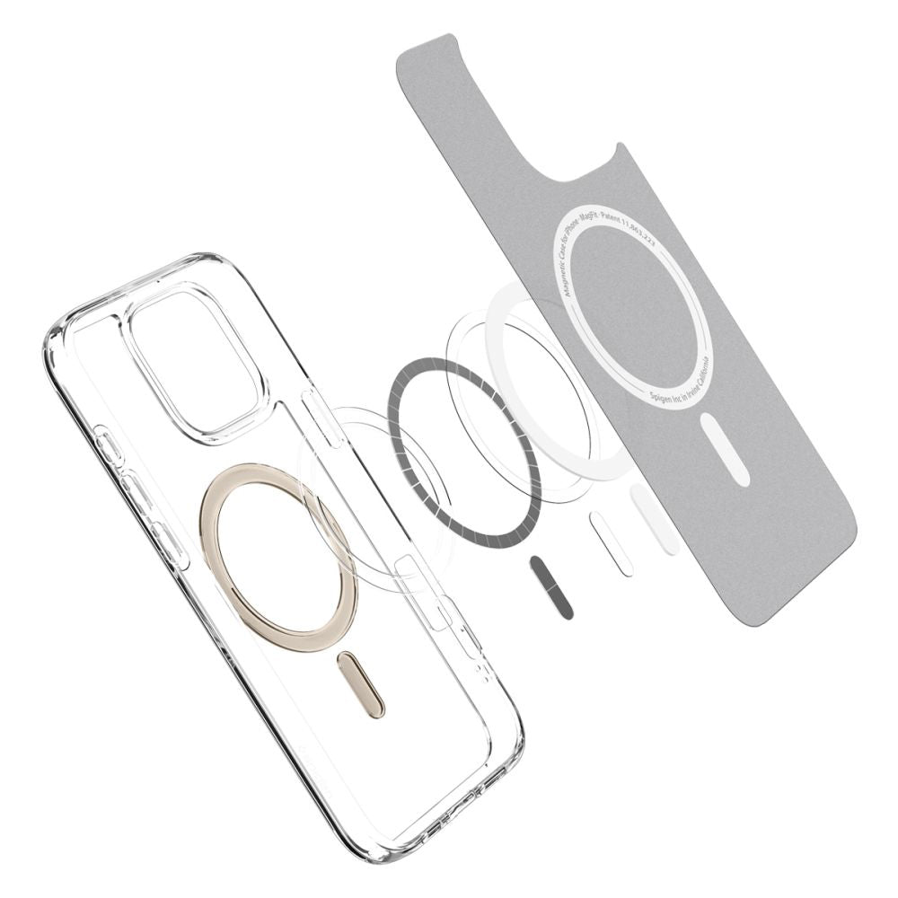 MagSafe-etui til Apple iPhone 16 Pro, Spigen, Ultra Hybrid, Aurie ACS08132