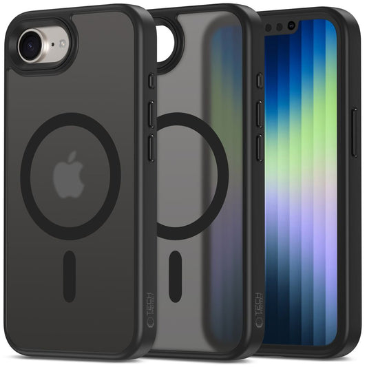 MagSafe cover til Apple iPhone 16e, Tech-Protect, Magmat, Sort