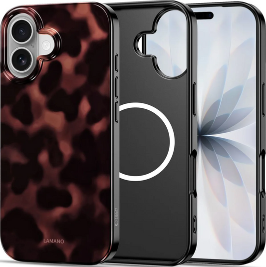 MagSafe cover til Apple iPhone 17, Tech-Protect, Lamano Panther, Sort