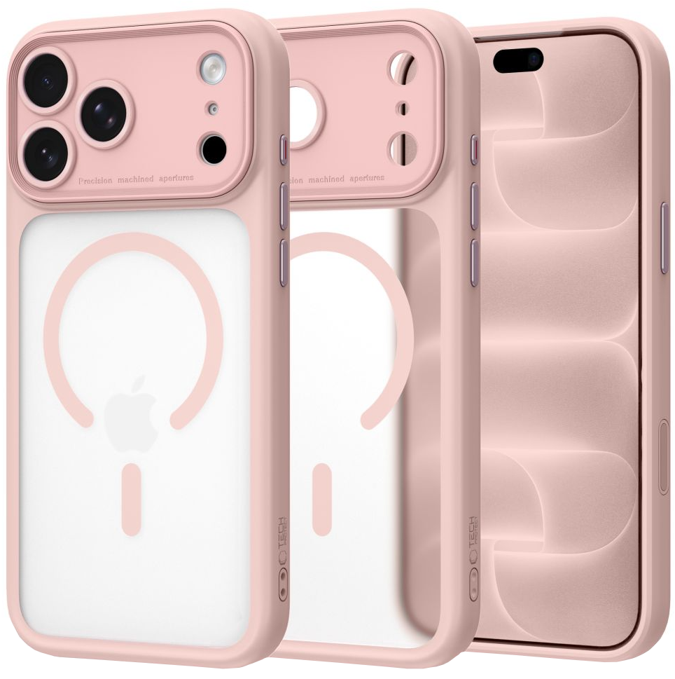 MagSafe-cover til Apple iPhone 18 Pro / 17 Pro, Tech-Protect, MagPeak CC, matrosa