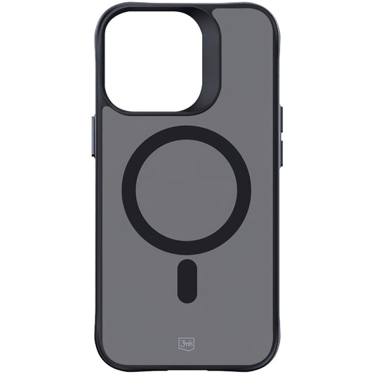 MagSafe-etui til Apple iPhone 15 Pro Max, 3MK, Smoke MagCase, sort