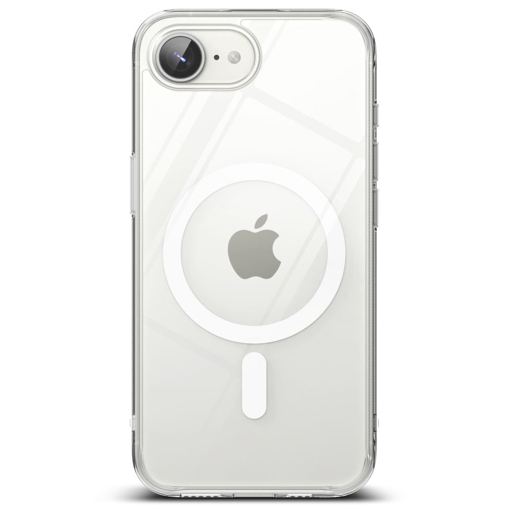 MagSafe cover til Apple iPhone 17e / 16e, Ringke, Fusion, Gennemsigtig