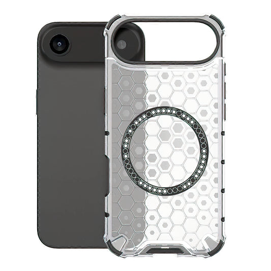MagSafe cover til Apple iPhone 17 Air, Techsuit, HoneyComb Shield, Hvid