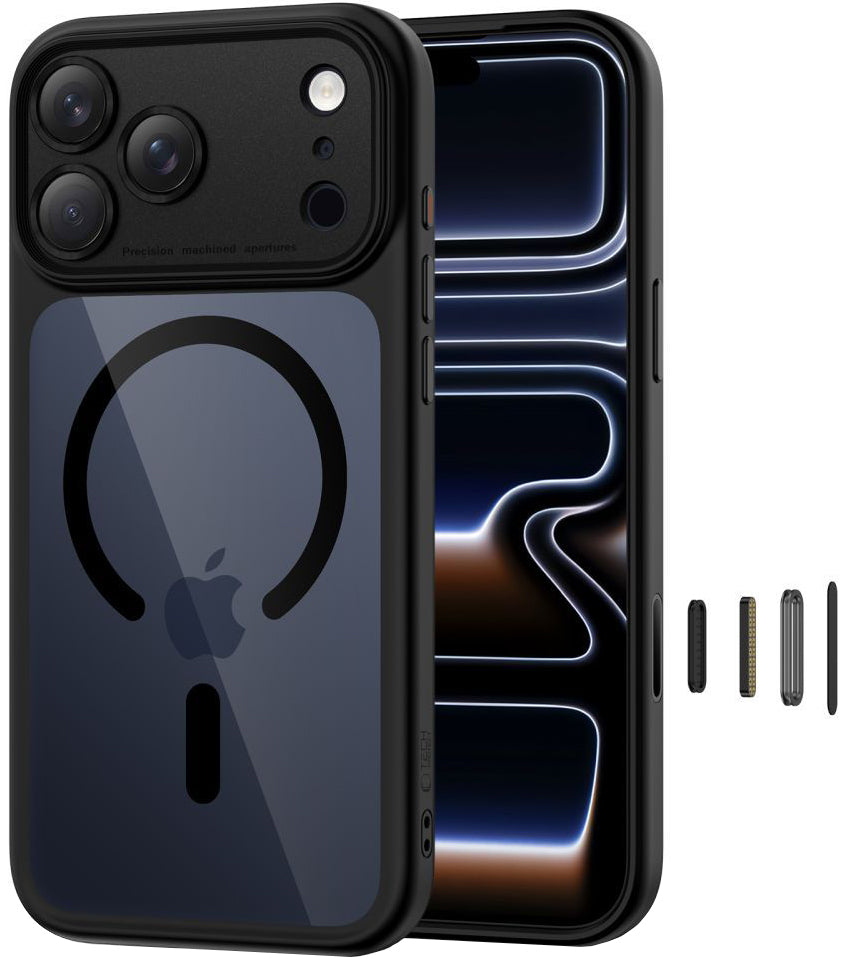 MagSafe-etui til Apple iPhone 17 Pro, Tech-Protect, MagPeak, Marineblå