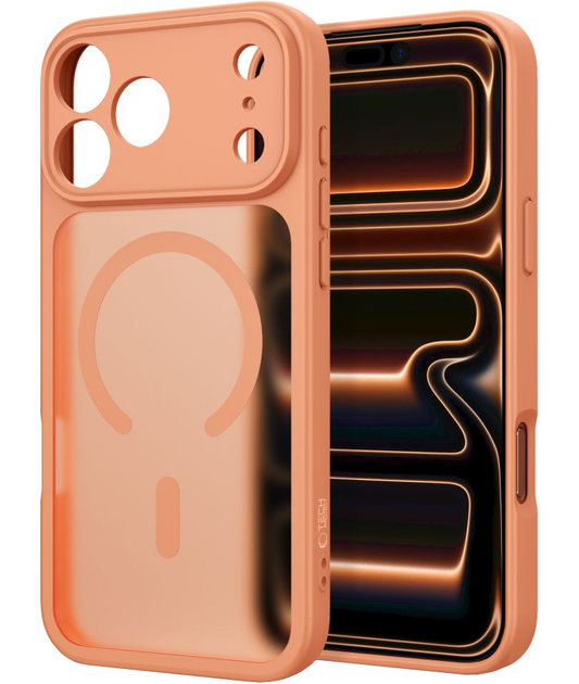 MagSafe-etui til Apple iPhone 18 Pro / 17 Pro, Tech-Protect, BasicMag, Mat Orange