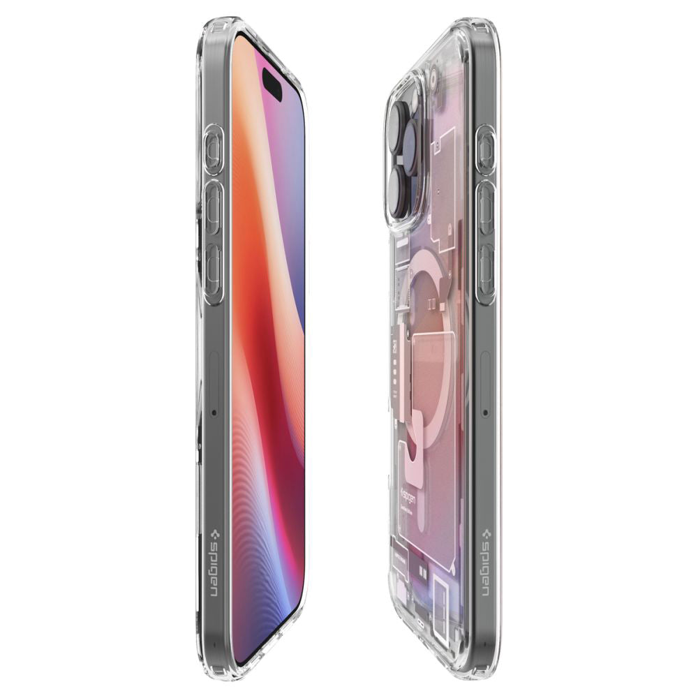 MagSafe cover til Apple iPhone 16 Pro Max, Spigen, Ultra Hybrid Zero One, Grå ACS08381