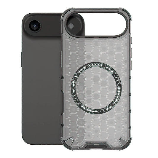 MagSafe cover til Apple iPhone 17 Air, Techsuit, HoneyComb Shield, Sort
