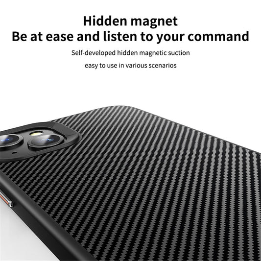 MagSafe-etui til Apple iPhone 15, OEM, Carbon, Sort