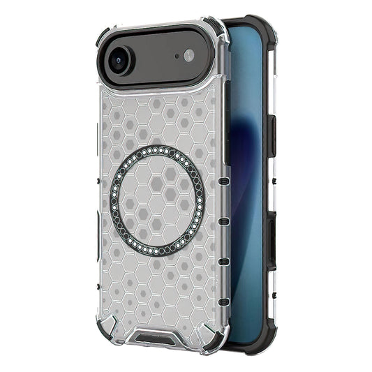 MagSafe cover til Apple iPhone 17 Air, Techsuit, HoneyComb Shield, Hvid