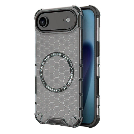 MagSafe cover til Apple iPhone 17 Air, Techsuit, HoneyComb Shield, Sort