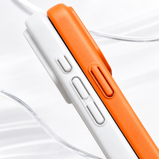 MagSafe-etui til Apple iPhone 17 Pro Max, OEM, ægte glas, blå