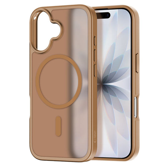 MagSafe cover til Apple iPhone 17, Tech-Protect, BasicMag, Brun